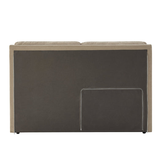 Murcia Ottoman Storage Bed - Chenille Oatmeal - DUSK