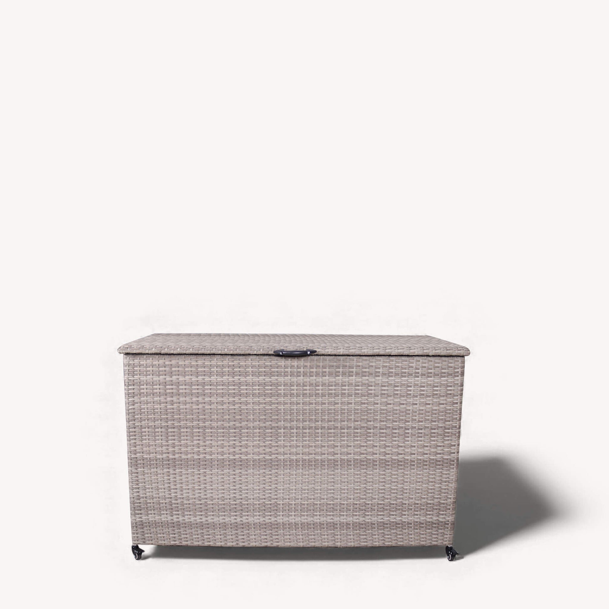 Natural Weave Cushion Storage Box 510L - Beige - DUSK