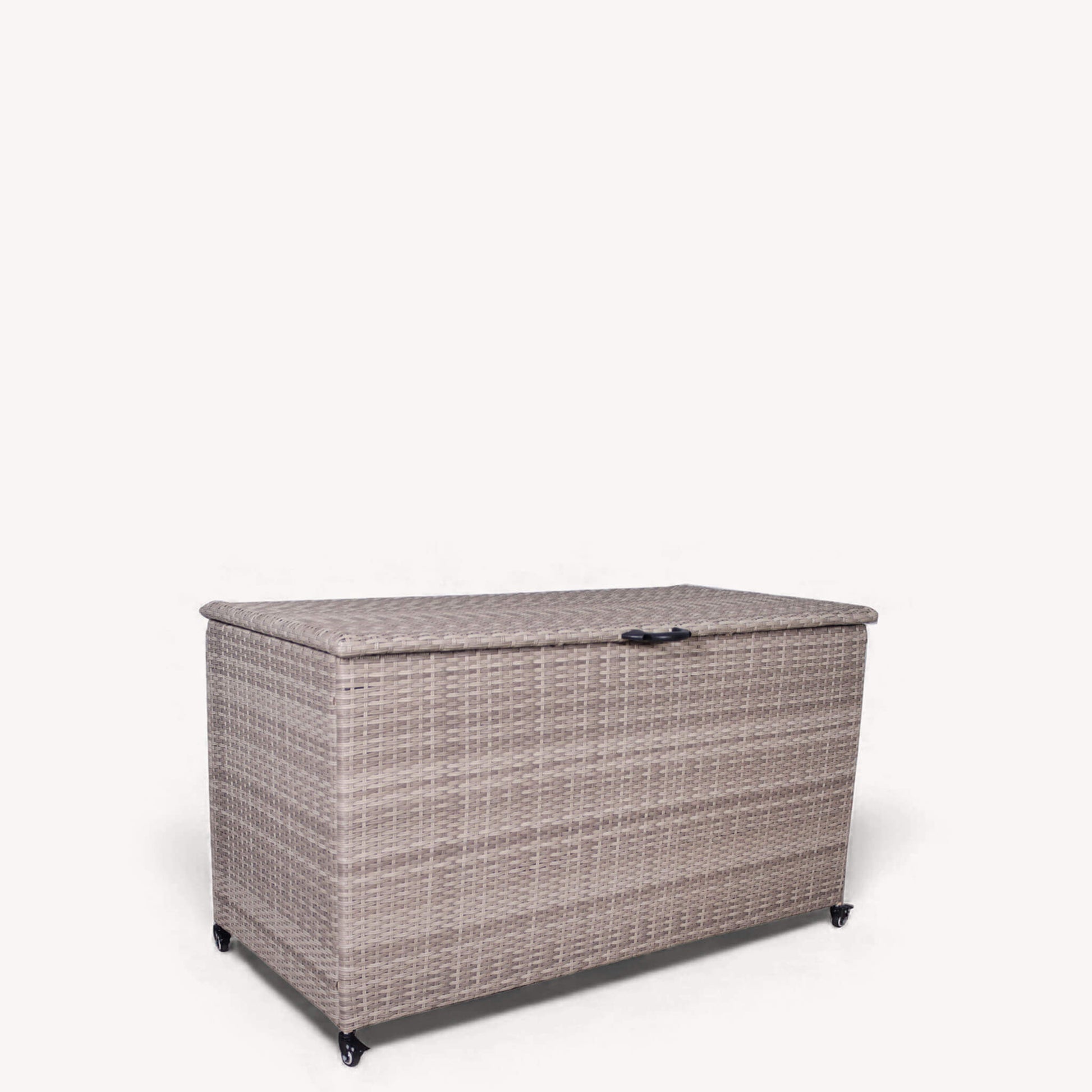 Natural Weave Cushion Storage Box 510L - Beige - DUSK