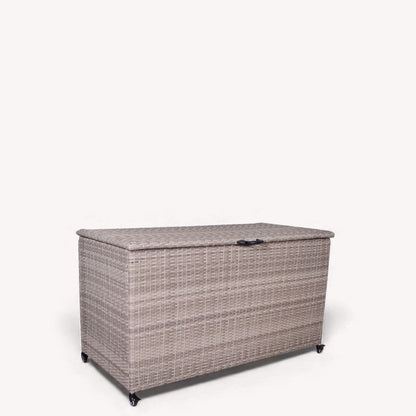 Natural Weave Cushion Storage Box 510L - Beige - DUSK