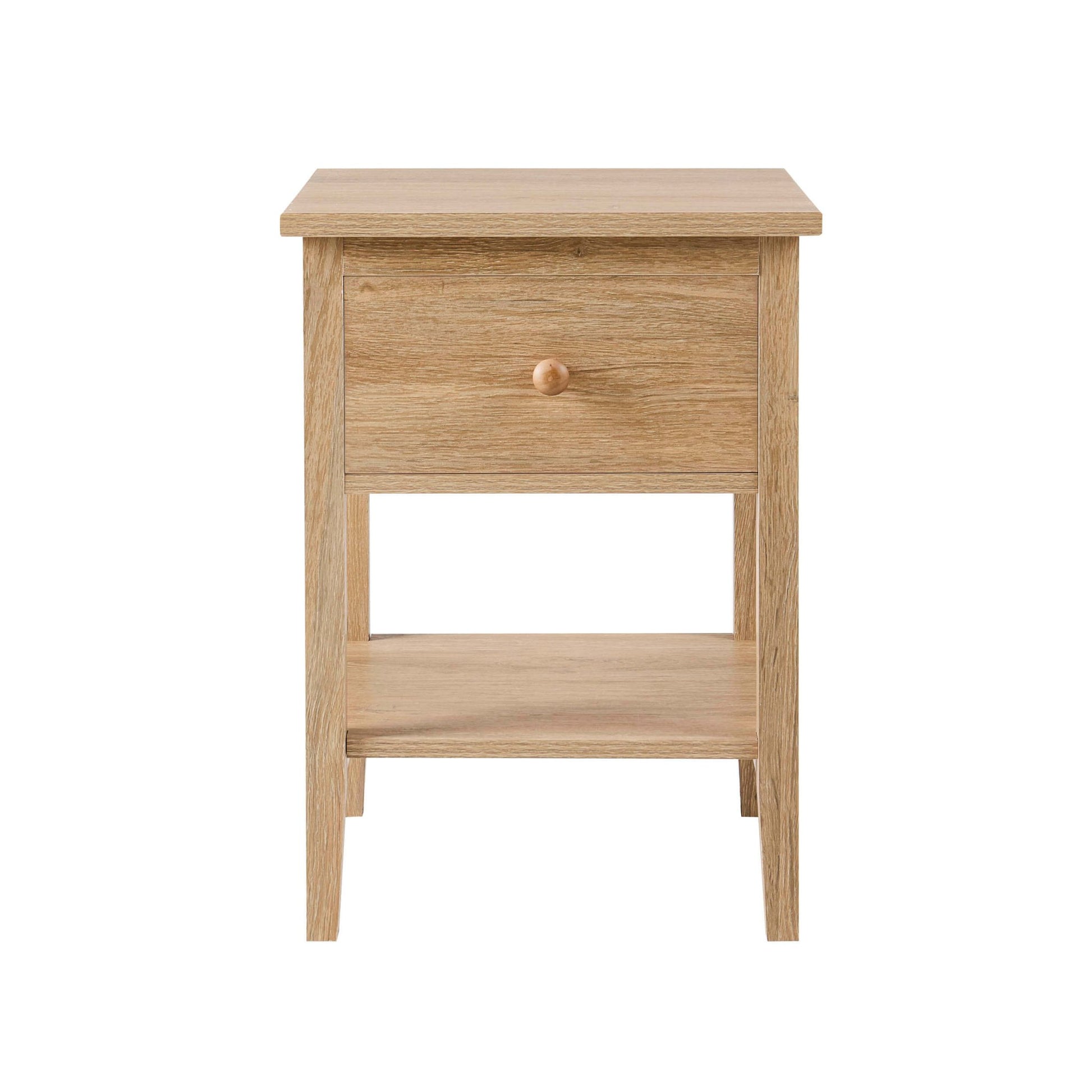 Nell 1 Drawer Nighstand - Light Wood - DUSK