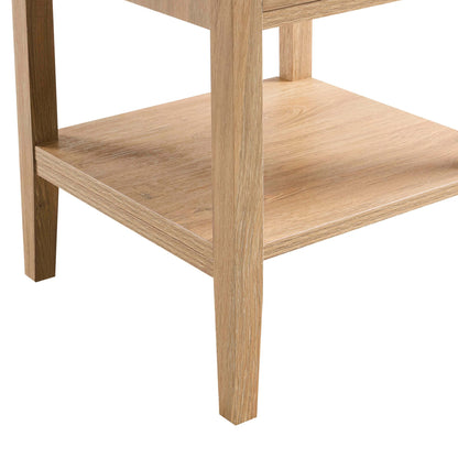 Nell 1 Drawer Nighstand - Light Wood - DUSK