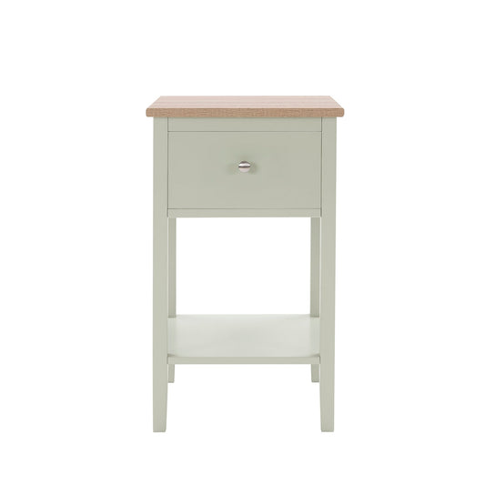 Nell 1 Drawer Nightstand - Sage Green - DUSK