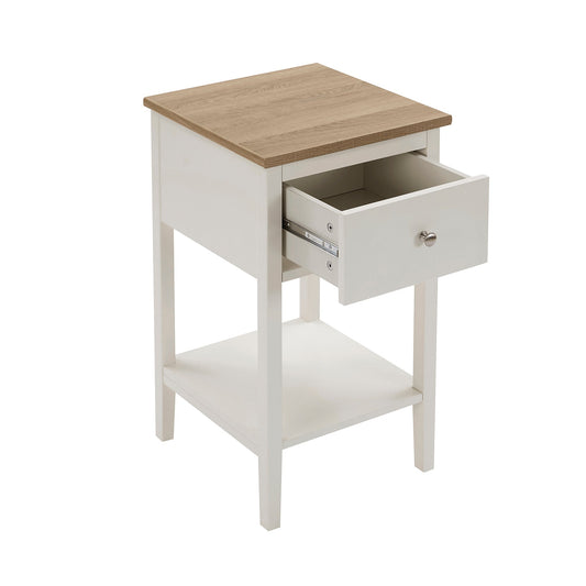 Nell 1 Drawer Nightstand - Stone - DUSK