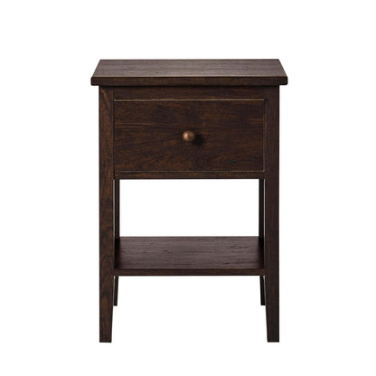 Nell 1 Drawer Nightstand - Walnut - DUSK