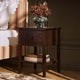 Nell 1 Drawer Nightstand - Walnut - DUSK