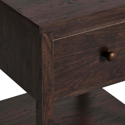 Nell 1 Drawer Nightstand - Walnut - DUSK