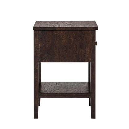 Nell 1 Drawer Nightstand - Walnut - DUSK