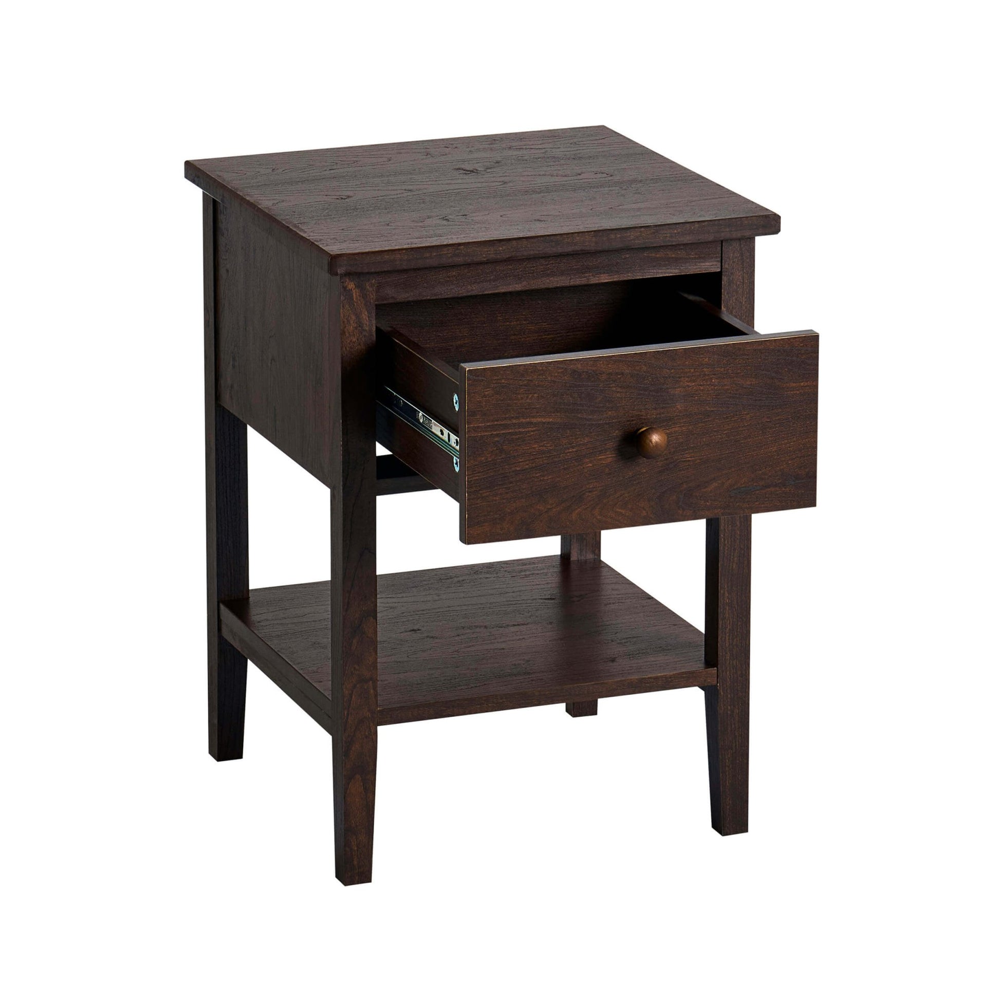 Nell 1 Drawer Nightstand - Walnut - DUSK