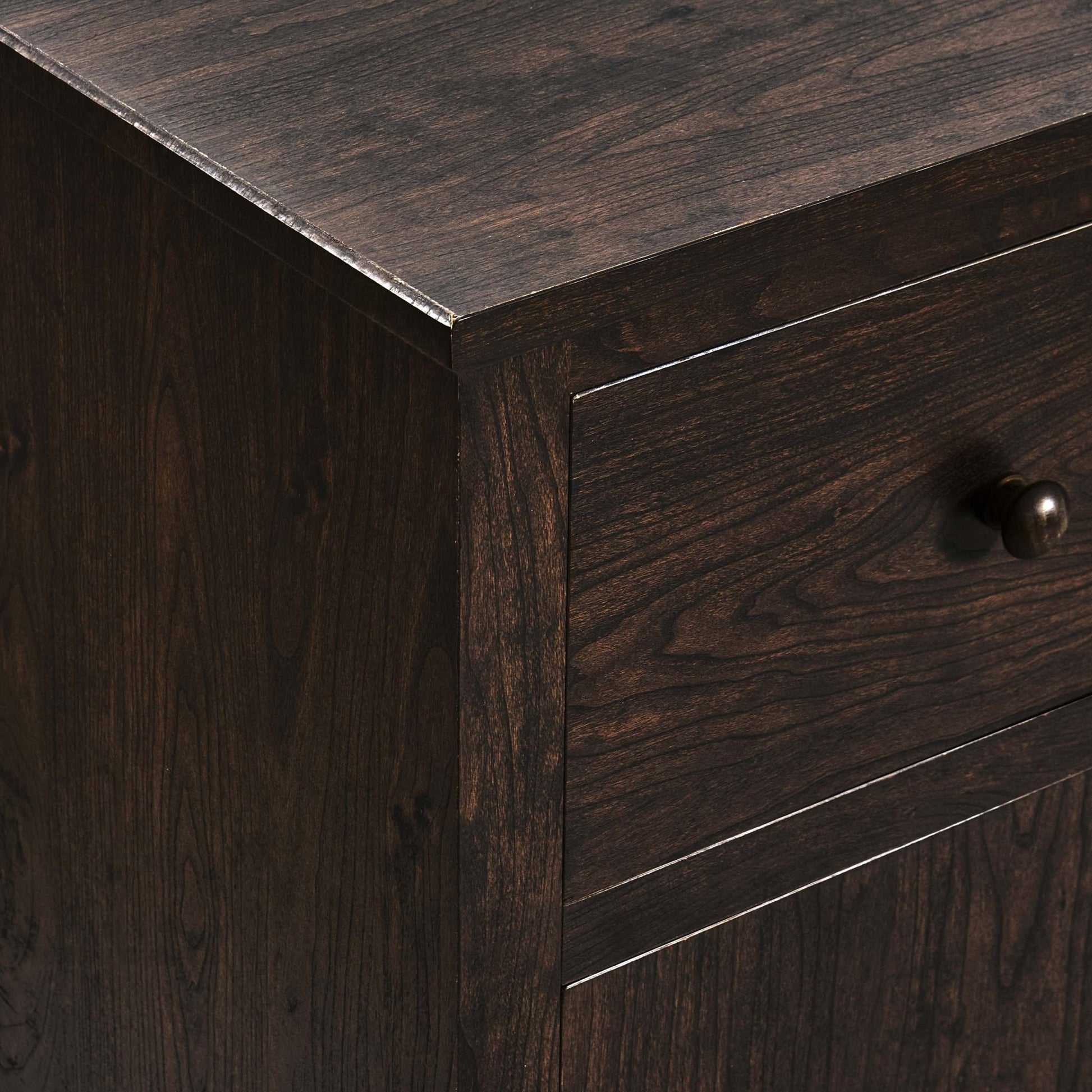 Nell 3 Door Sideboard with Drawers - Walnut - DUSK