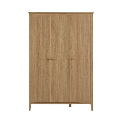 Nell 3 Door Wardrobe - Light Wood - DUSK