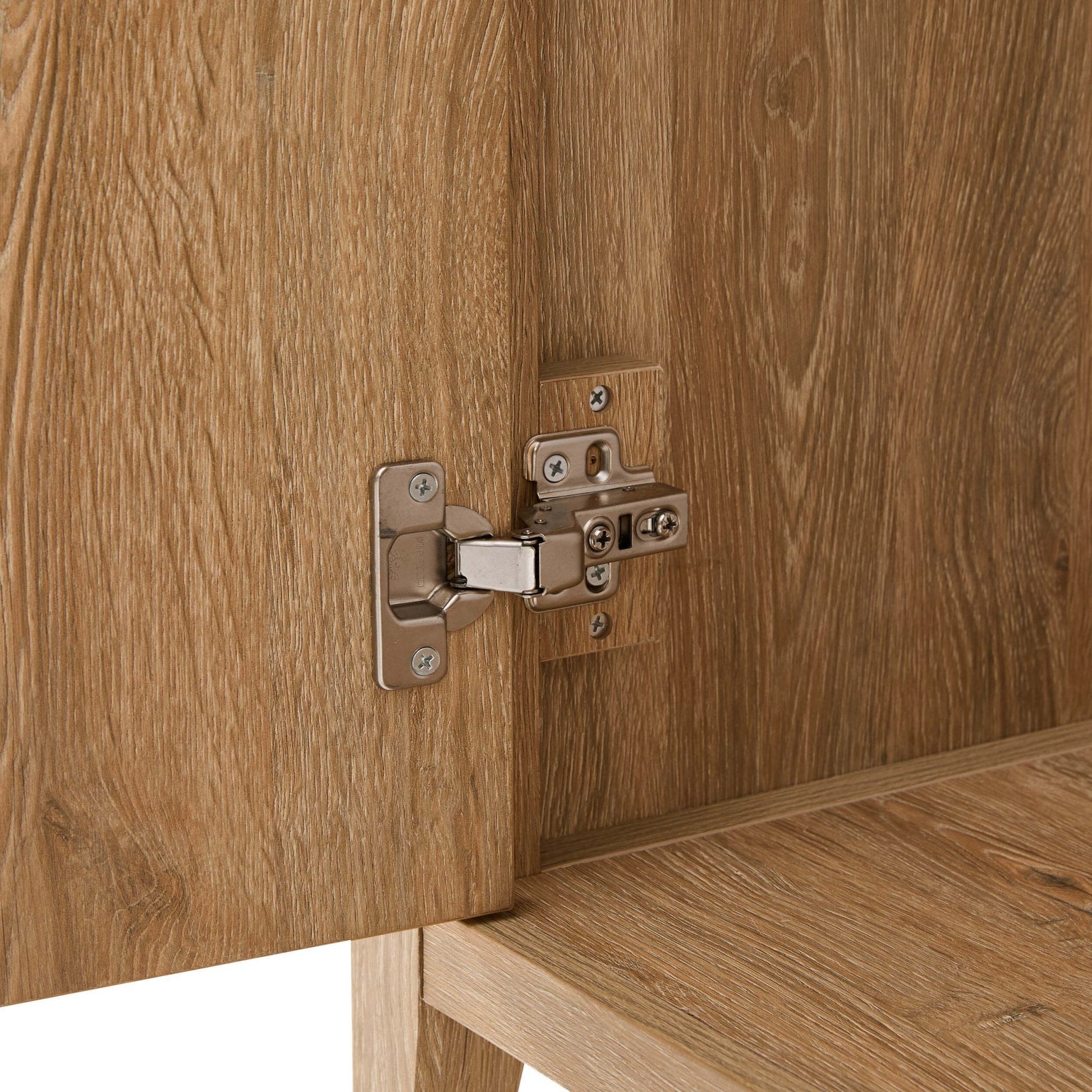 Nell 3 Door Wardrobe - Light Wood - DUSK