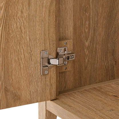 Nell 3 Door Wardrobe - Light Wood - DUSK