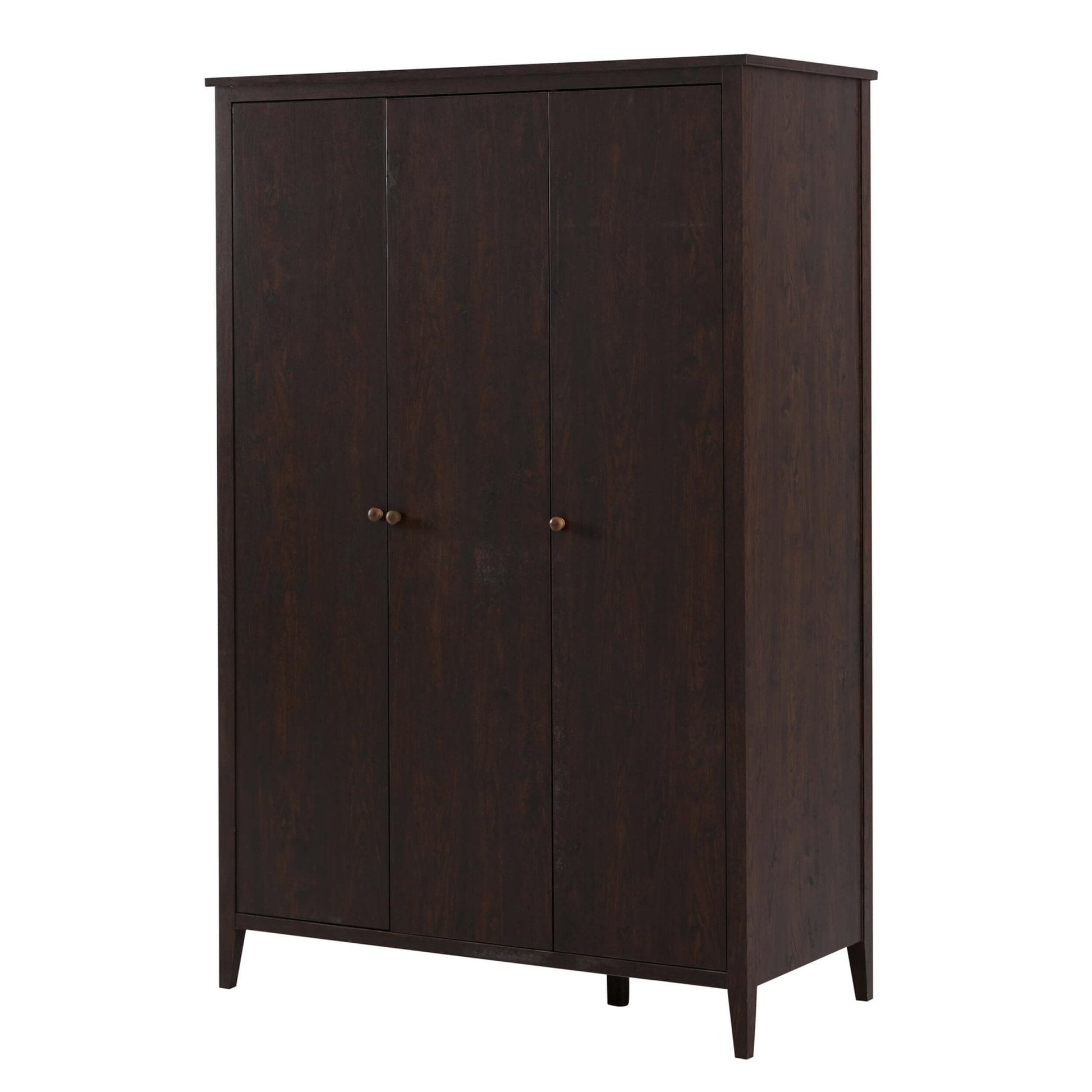 Nell 3 Door Wardrobe - Walnut - DUSK