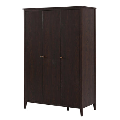 Nell 3 Door Wardrobe - Walnut - DUSK