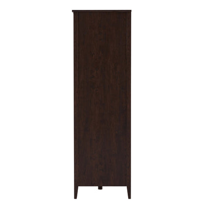 Nell 3 Door Wardrobe - Walnut - DUSK