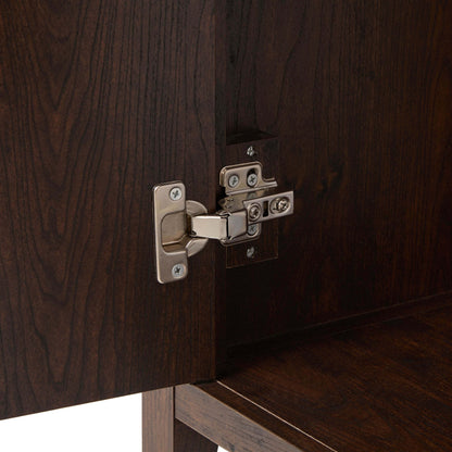 Nell 3 Door Wardrobe - Walnut - DUSK