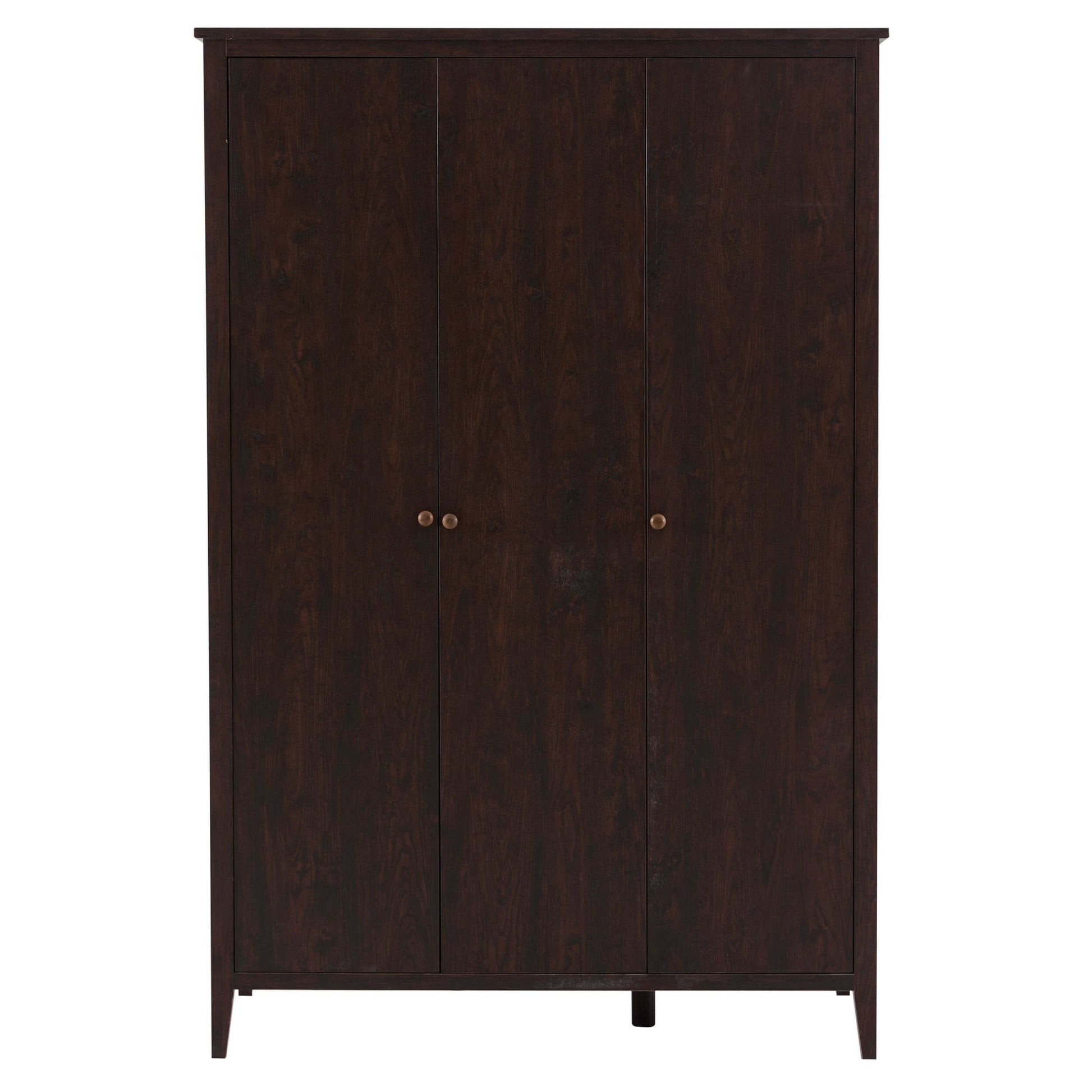 Nell 3 Door Wardrobe - Walnut - DUSK