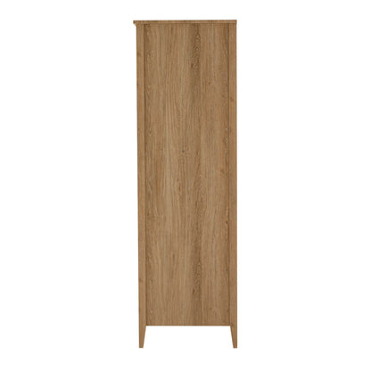 Nell 4 Door Wardrobe - Light Wood - DUSK