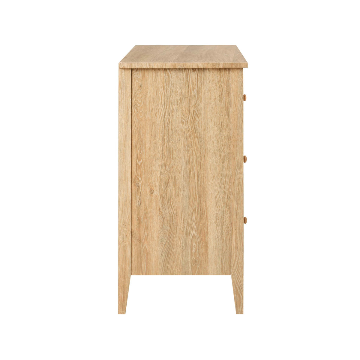 Nell 4 Drawer Chest - Light Wood - DUSK