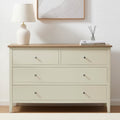 Nell 4 Drawer Chest - Stone - DUSK