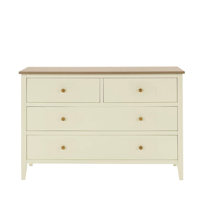 Nell 4 Drawer Chest - Stone - DUSK