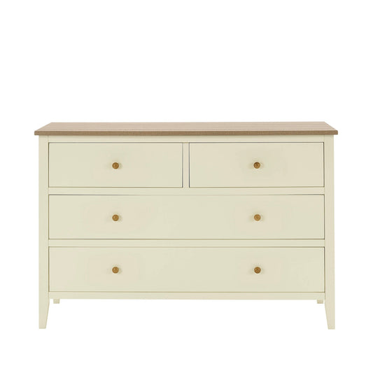 Nell 4 Drawer Chest - Stone - DUSK