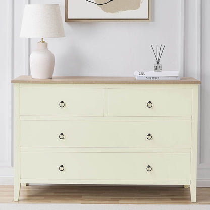 Nell 4 Drawer Chest - Stone - DUSK