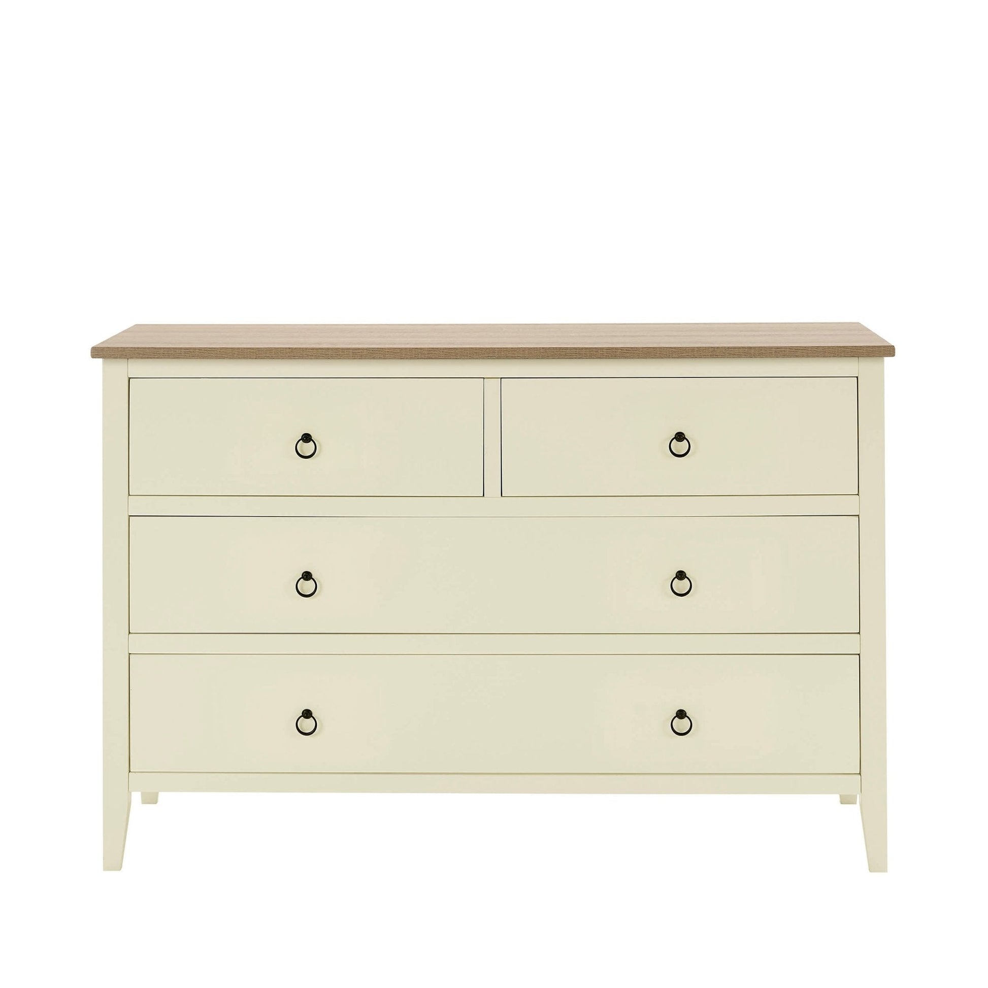 Nell 4 Drawer Chest - Stone - DUSK