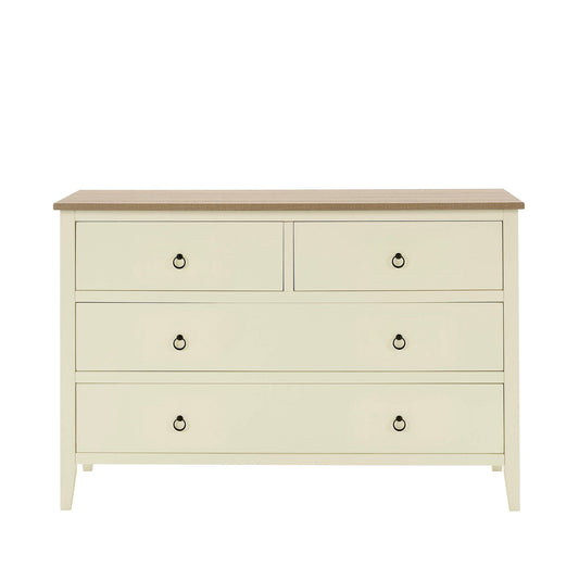 Nell 4 Drawer Chest - Stone - DUSK