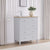 Nell 5 Drawer Chest - Grey - DUSK