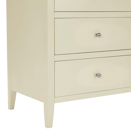 Nell 5 Drawer Chest - Stone - DUSK