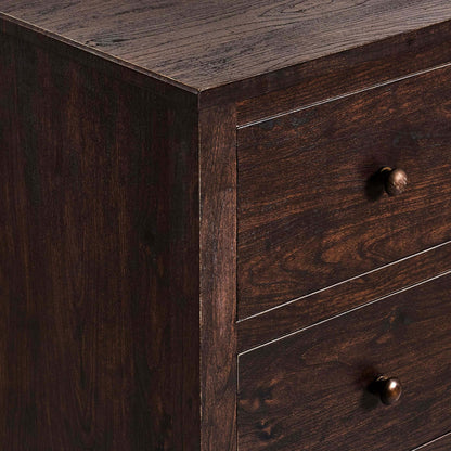Nell 5 Drawer Chest - Walnut - DUSK