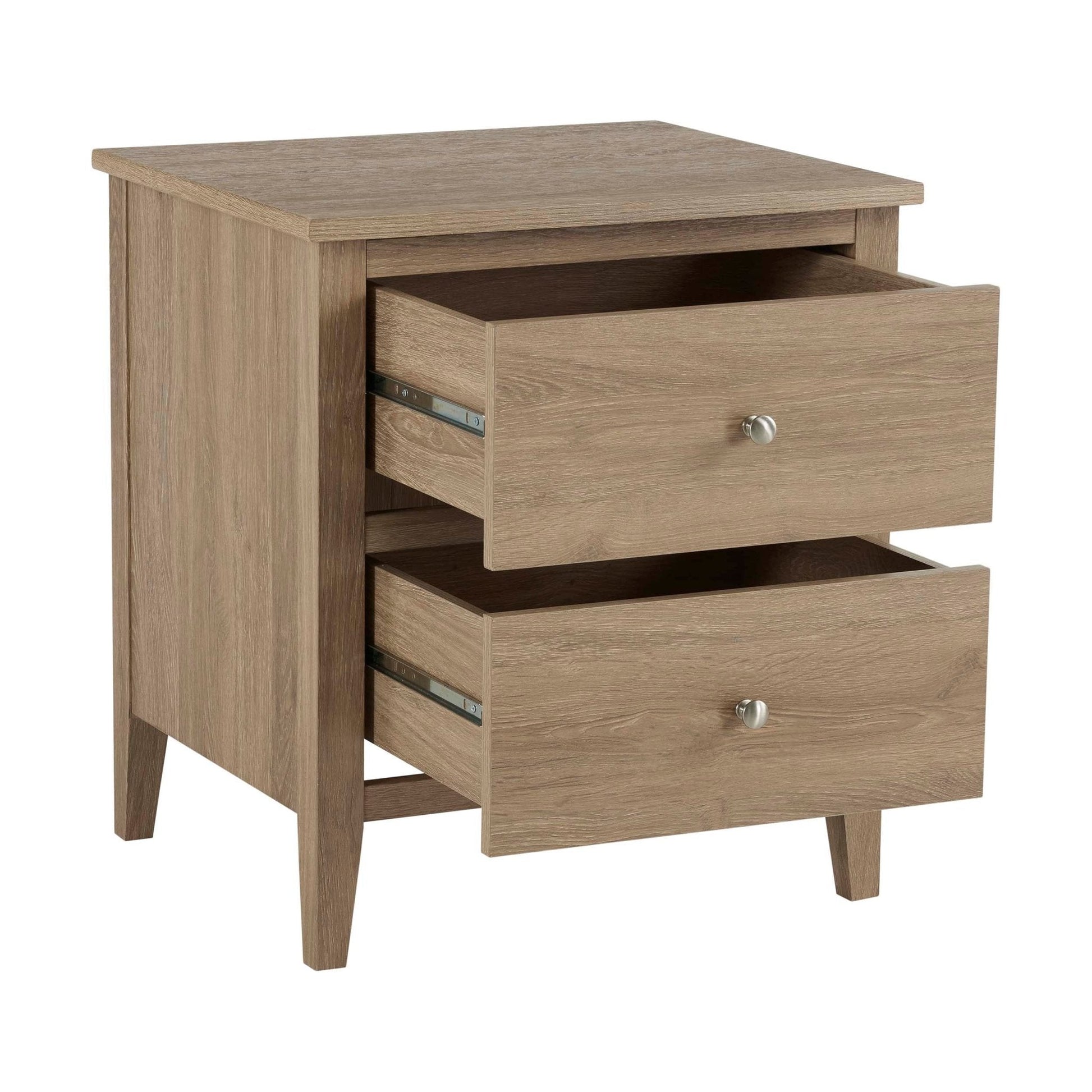 Nell Bedside Table - Wood - DUSK