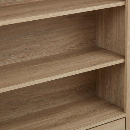 Nell Bookshelf with Drawer - Wood - DUSK
