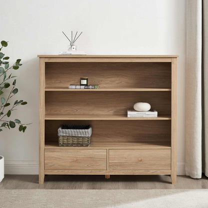 Nell Bookshelf with Drawer - Wood - DUSK