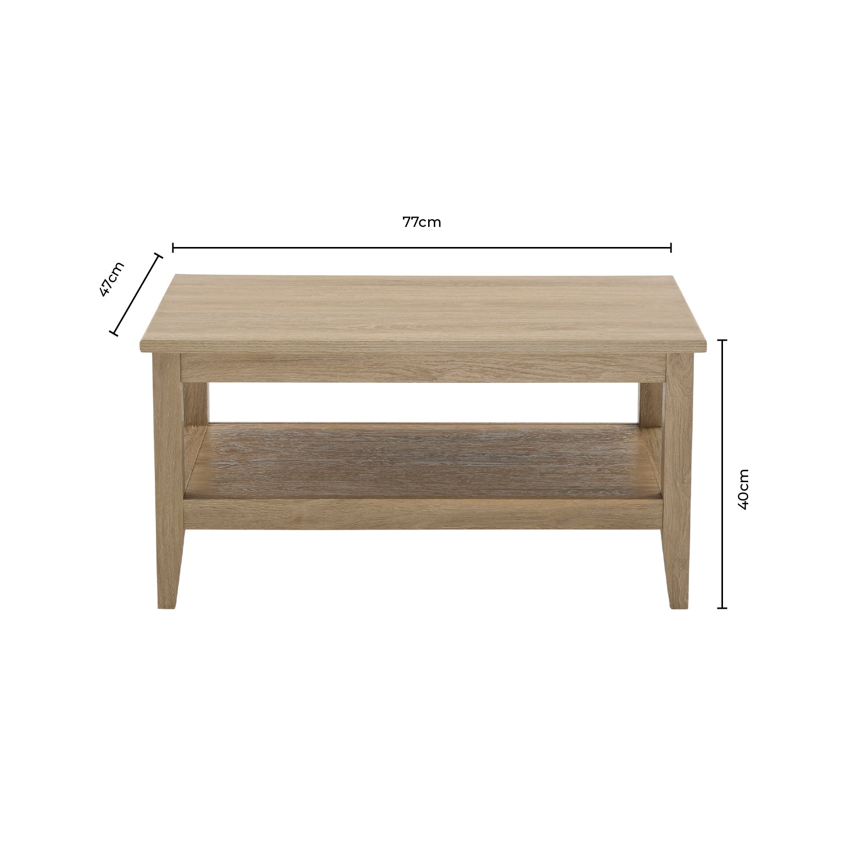 Nell Coffee Table - Cream - DUSK