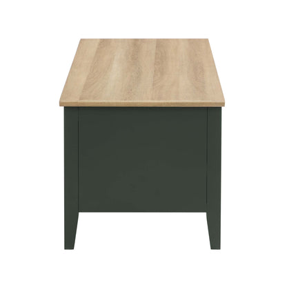 Nell Coffee Table Desk - Forest Green - DUSK