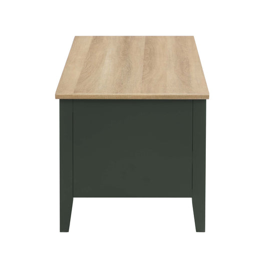 Nell Coffee Table Desk - Forest Green - DUSK