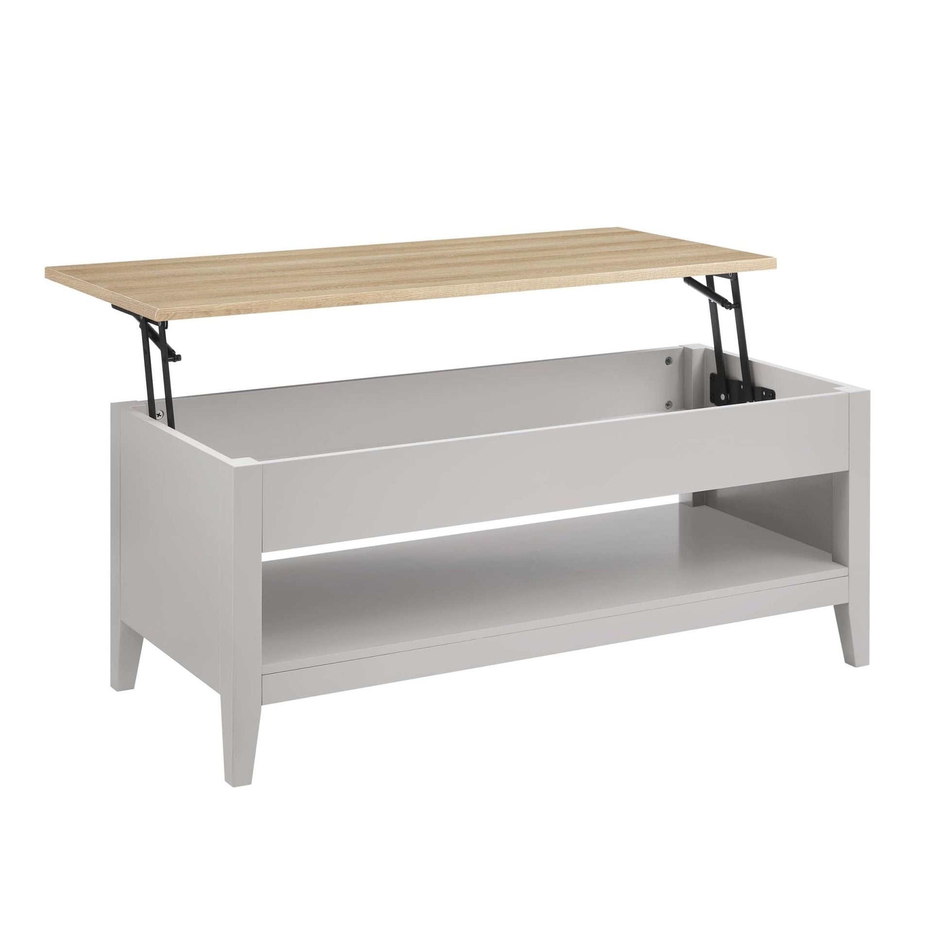 Nell Coffee Table Desk - Grey - DUSK