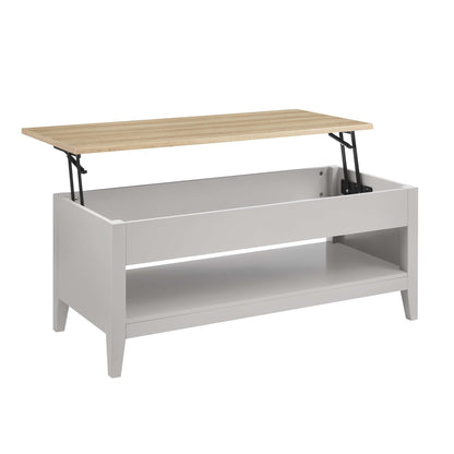 Nell Coffee Table Desk - Grey - DUSK