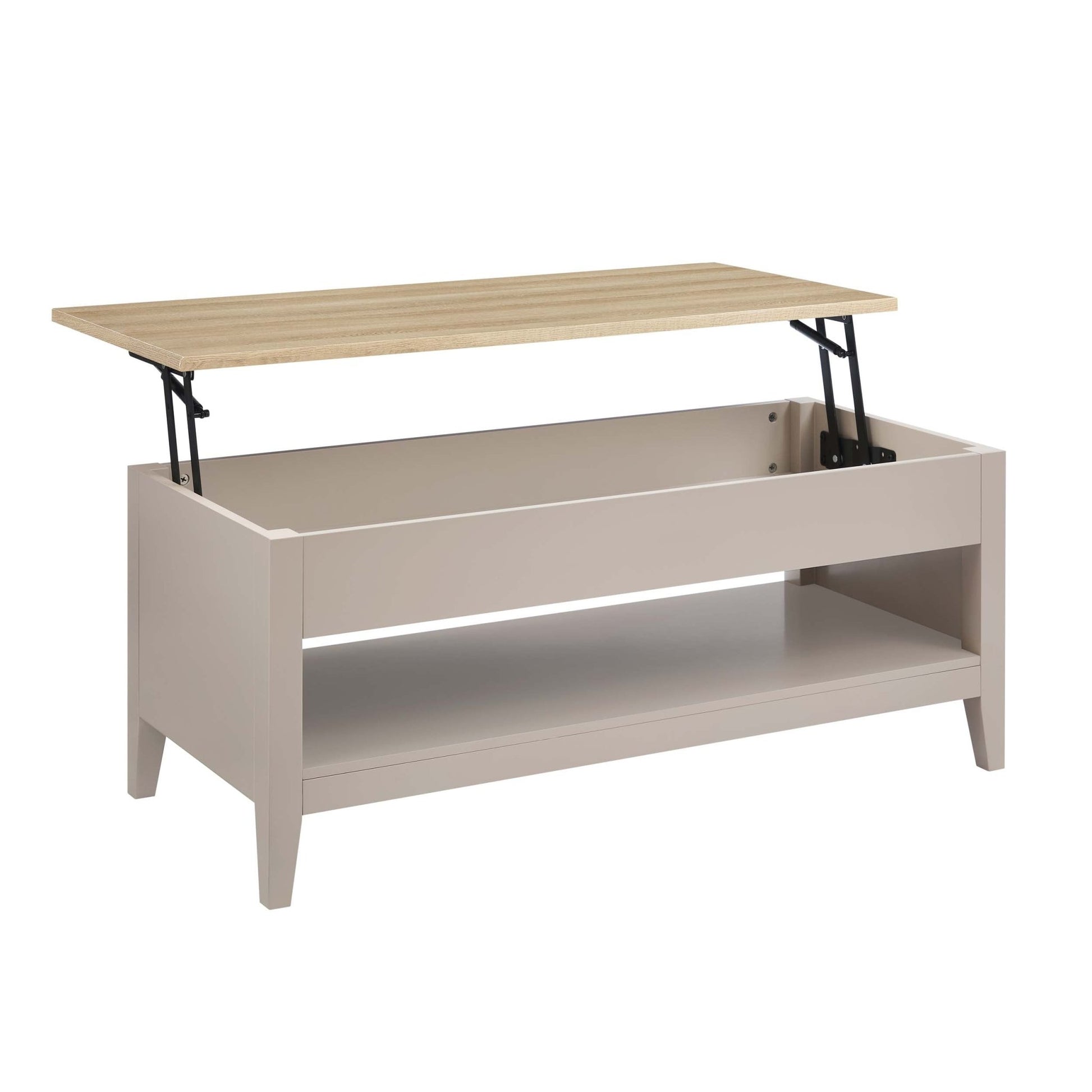 Nell Coffee Table Desk - Pebble - DUSK