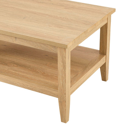 Nell Coffee Table - Light Wood - DUSK