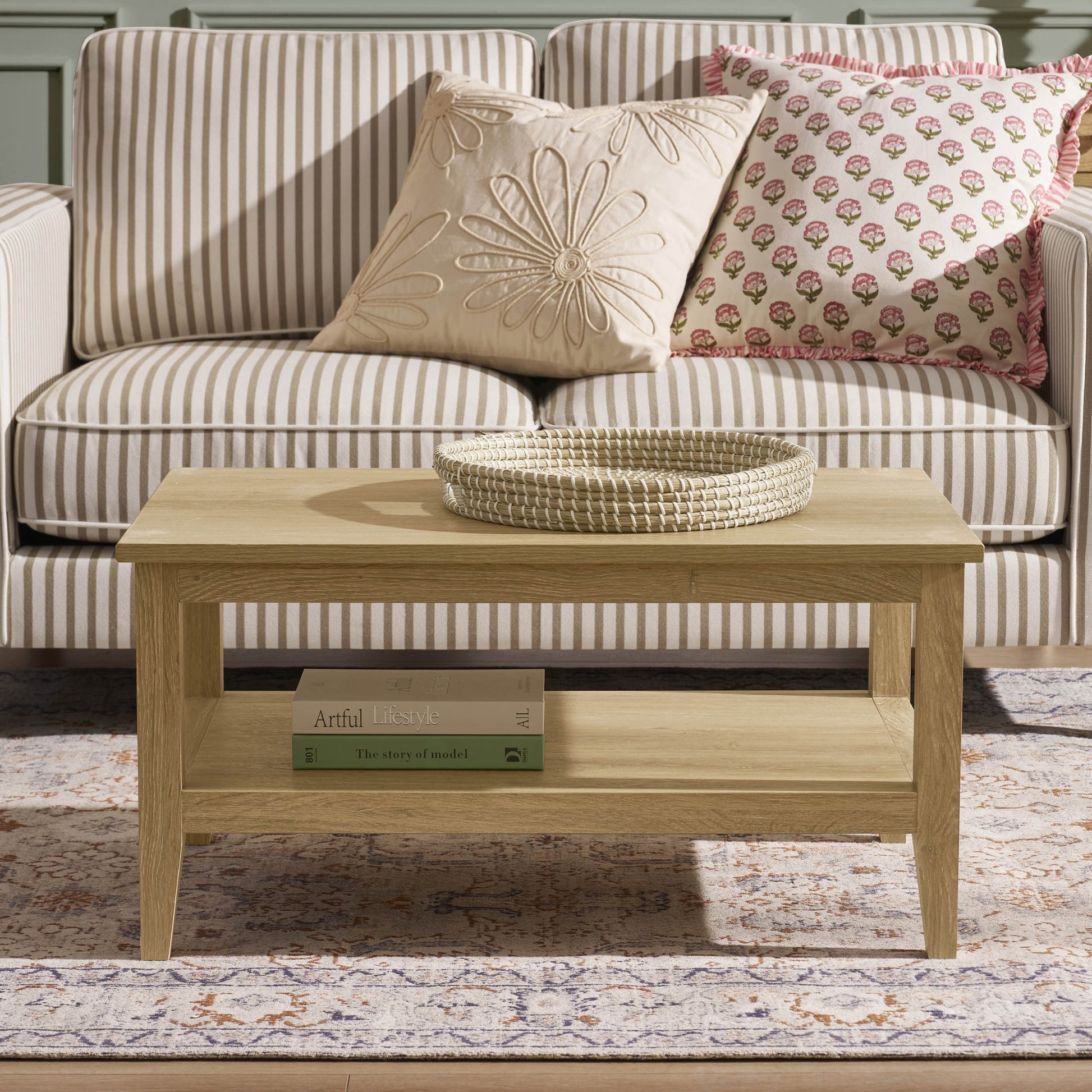 Nell Coffee Table - Light Wood - DUSK