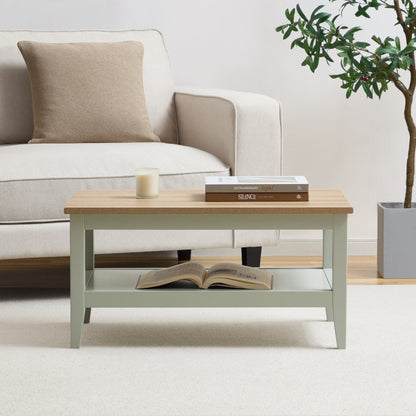 Nell Coffee Table - Sage Green - DUSK