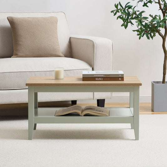 Nell Coffee Table - Sage Green - DUSK