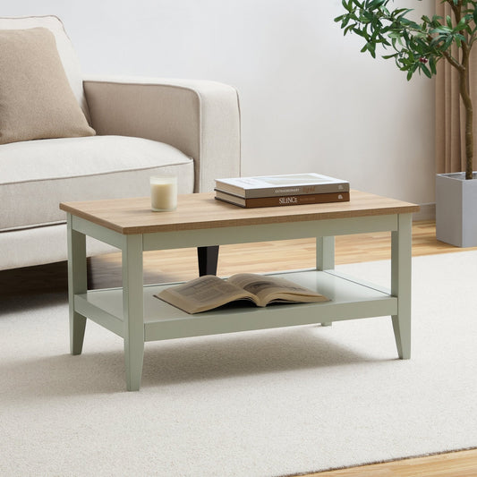 Nell Coffee Table - Sage Green - DUSK