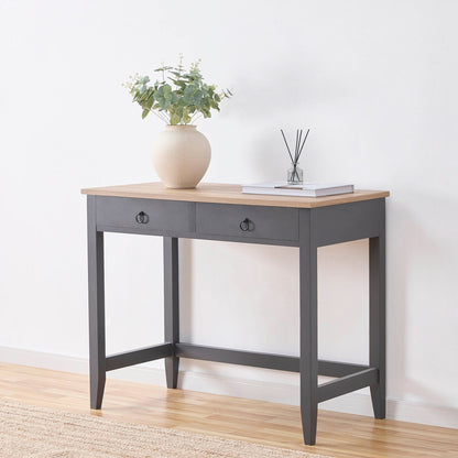 Nell Console Dressing Table - Charcoal - DUSK