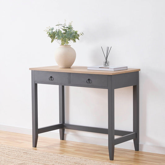 Nell Console Dressing Table - Charcoal - DUSK