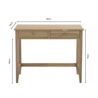 Nell Console Dressing Table - Cream - DUSK